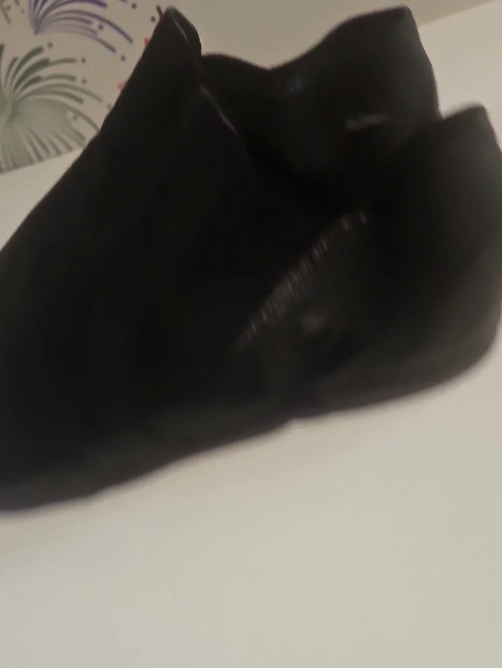 Capezio Black Slip-On Dance Flats